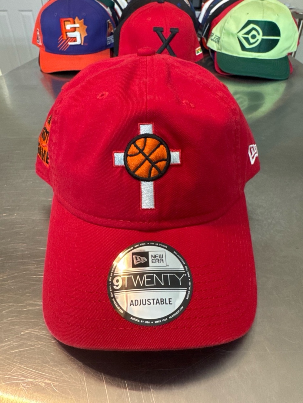 Red New Era Hat